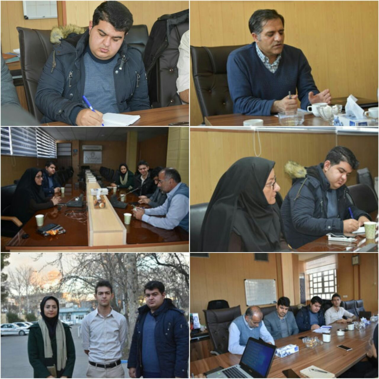 حضور نمایندگان غرب خانه نشریات کشور در دانشگاه علوم پزشکی کرمانشاه