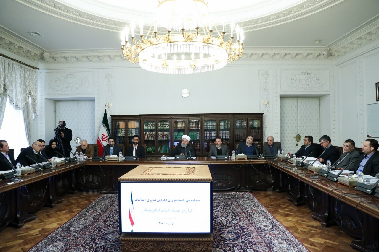 رئیس‌جمهور: دولت الکترونیک یعنی یک کارت برای همه کار