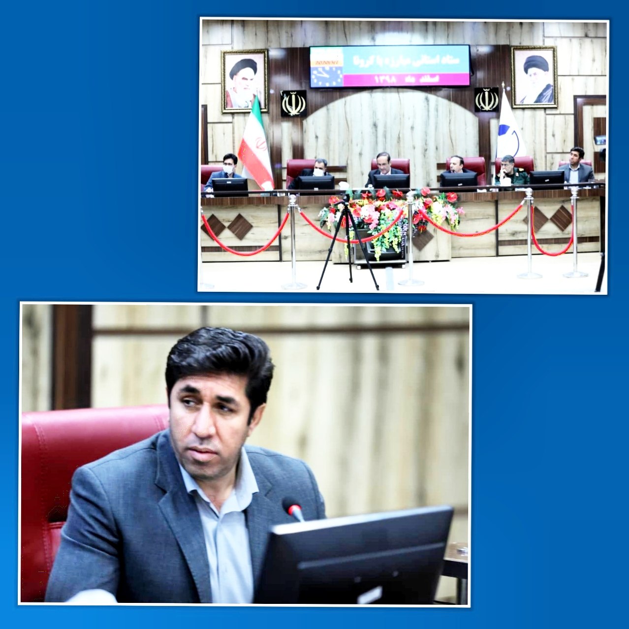 دادستان ایلام: یک درصد جمعیت جهان و ۱۳ درصد فوتی های جهان را داریم/رتبه ۱۲ فوتی را در بین استان ها احراز کردیم.