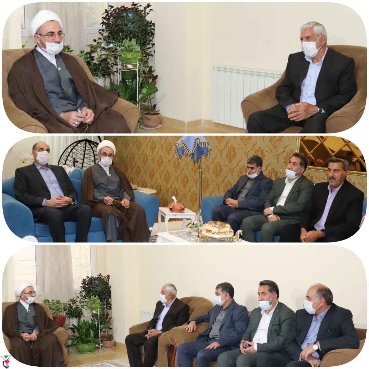 به مناسبت دهم تیرماه، سالروز آزادسازی مهران،صورت گرفت:دیدارامام جمعه ایلام،مدیرکل بنیاد شهید و امور ایثارگران استان ایلام، فرمانده سپاه امیرالمومنین ع استان ایلام(ع) استان ایلام وشهردار ایلام  با خانواده های شهیدان  سعدالله جهانی و امان میرزابیگی