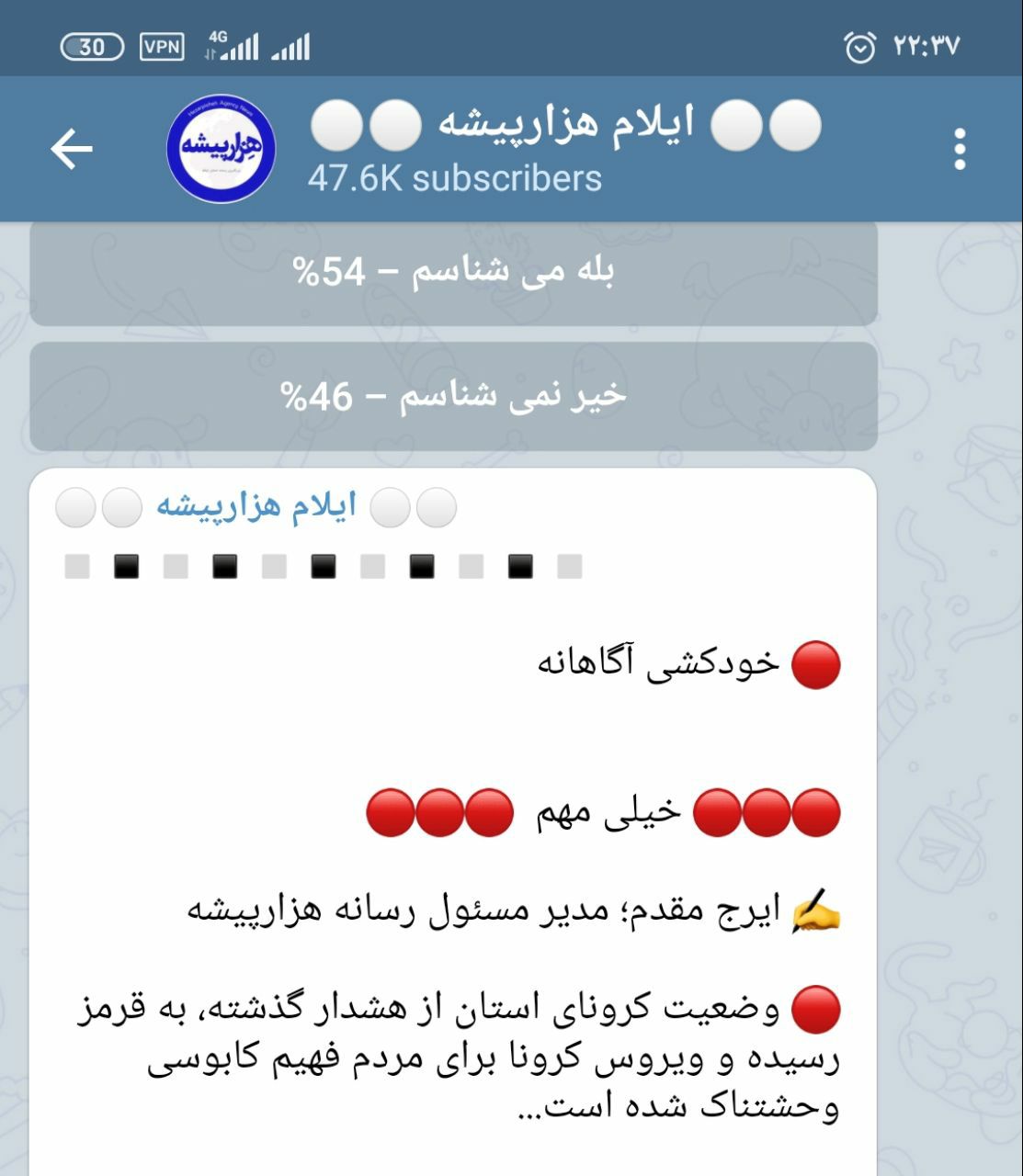 خودکشی آگاهانه/ ایرج مقدم ؛ مدیر مسئول رسانه هزارپیشه