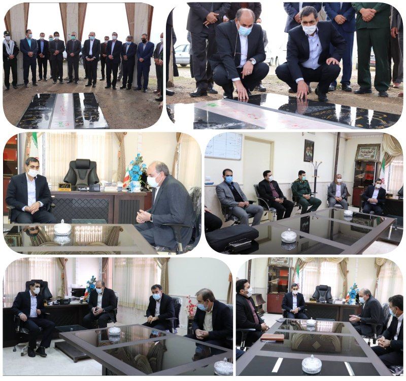 سفر مدیرکل بنیاد شهید و امور ایثارگران استان ایلام به شهرستان تازه تاسیس هلیلان؛