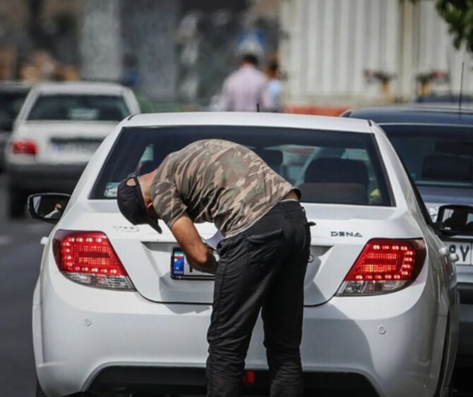 پوشاندن، دستکاری و مخدوش کردن پلاک جرم است
