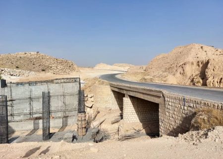 راهسازی محور مهران به دهلران در منطقه نصریان ۶۵ درصد پیشرفت فیزیکی دارد