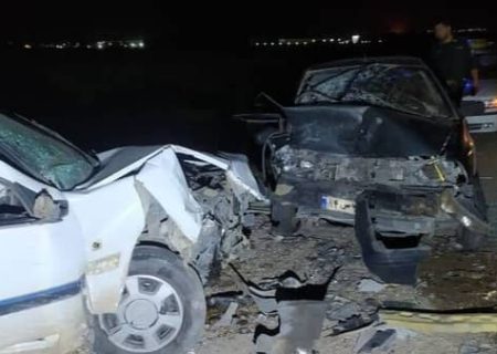 وقوع ۲ حادثه رانندگی در جاده‌های دهلران با چندین مصدوم و یک فوتی