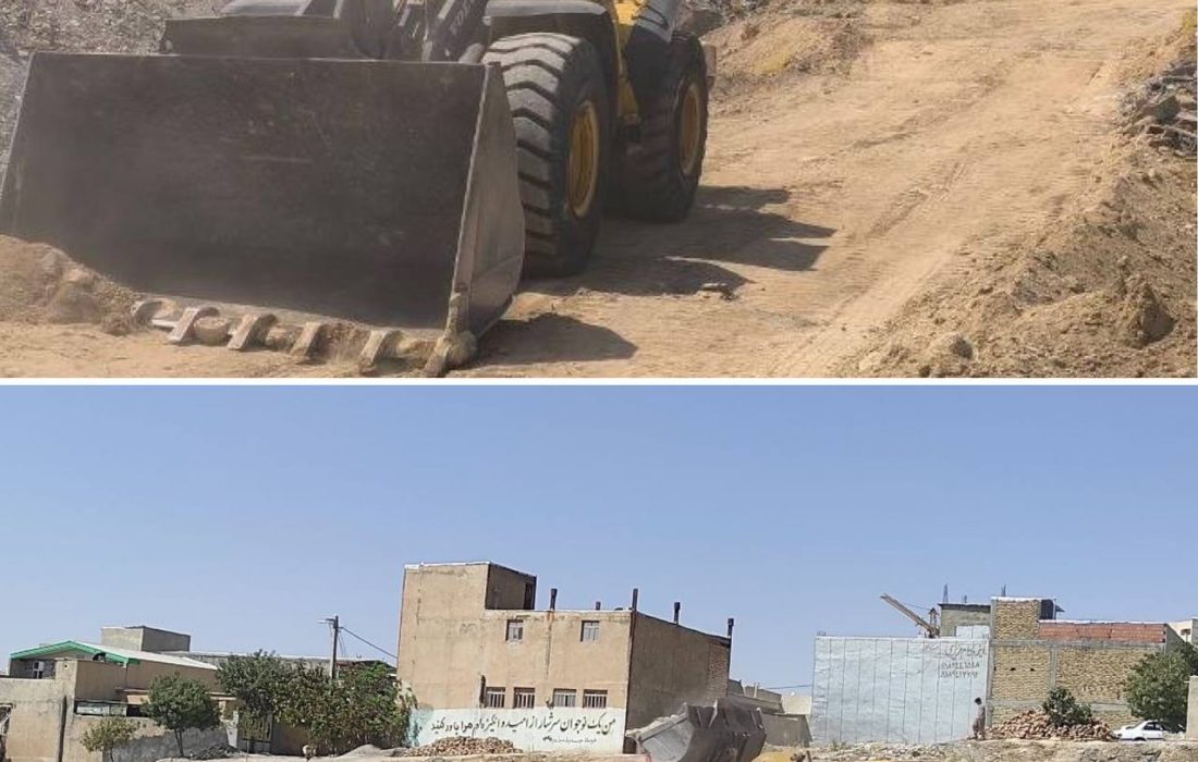 جمع‌آوری ۴ هزار تن نخاله ساختمانی از سطح شهر ایلام
